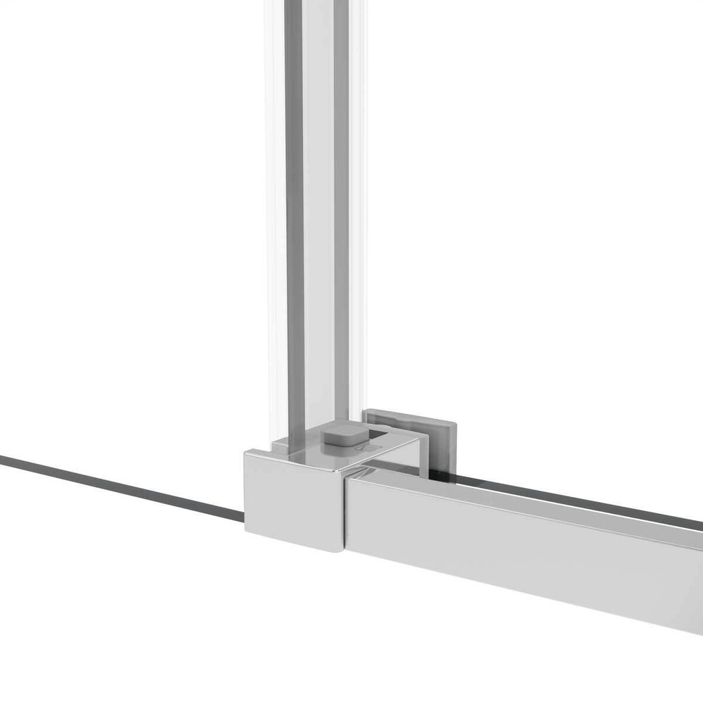 Душевой уголок Слим Софт (Slim Soft) VSR-1SS1013CL, 1300*1000, хром, стекло прозрачное,