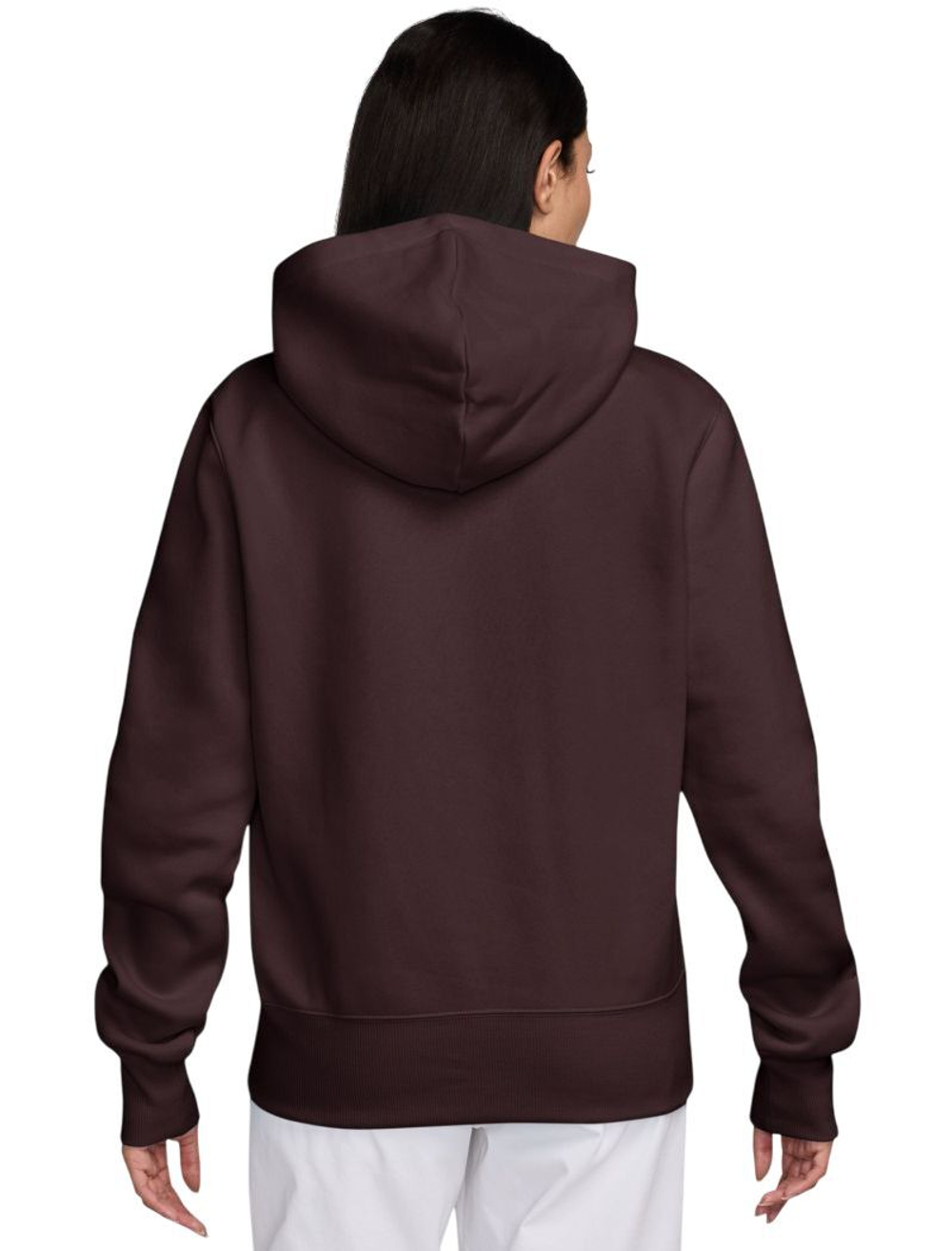 Женская теннисная куртка Nike Sportwear Phoenix Fleece - burgundy crush/sail