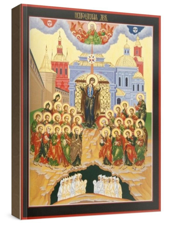 Непроходимая Дверь (рукописная икона)
