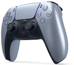 Беспроводной геймпад Dualsense Controller для PS5 (Sterling Silver - Монетный серебряный, CFI-ZCT1W: SIEE)