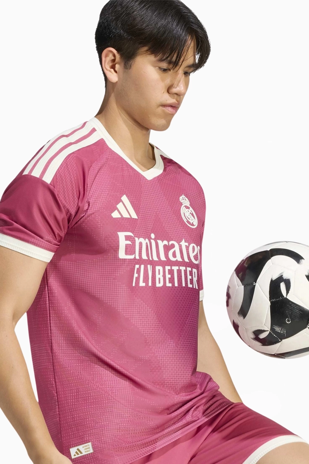 Футболка adidas Real Madrid 26/27 3rd Authentic - розовый