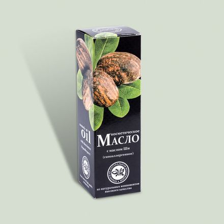 Масло косметическое массажное "Гипоаллергенное" с маслом ши