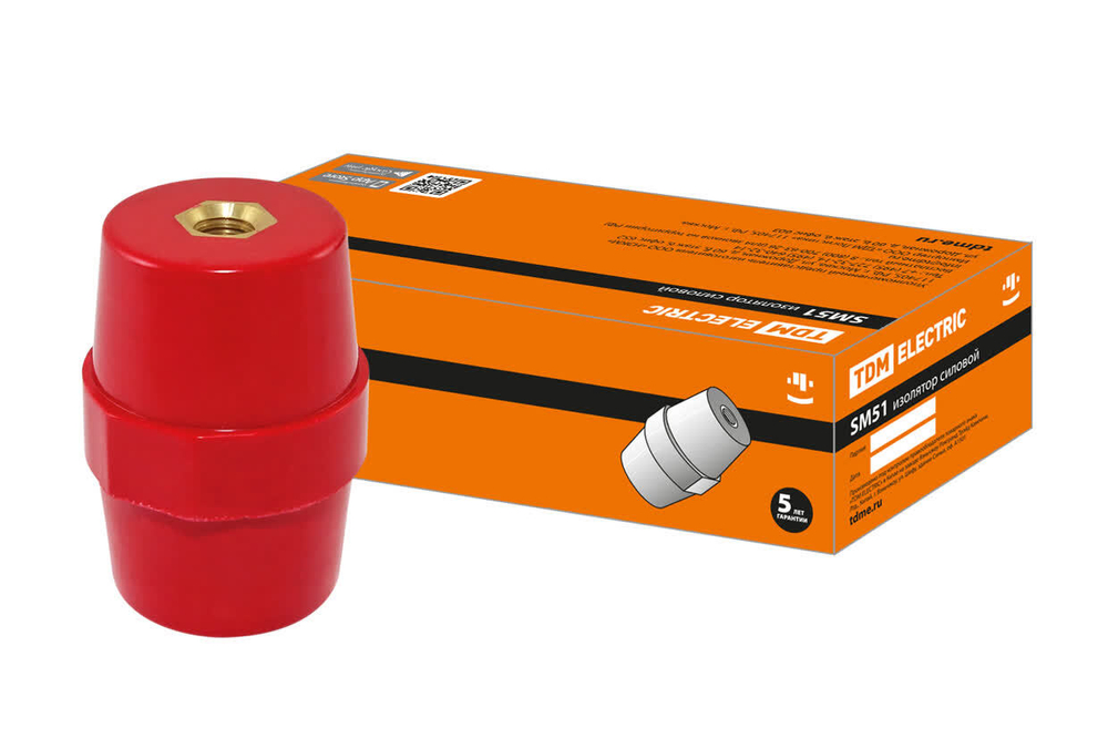 Изолятор SM51 силовой H51xD35xM10мм TDM  SQ0807-0055