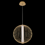 Подвесной светодиодный светильник Crystal Lux SYNC SP18W LED GOLD