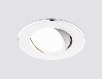 Алюминиевый точечный светильник A502 W MR16 белый Ambrella