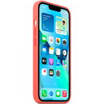 Силиконовый чехол с поддержкой MagSafe Apple Silicone Case для iPhone 13, Pink Pomelo (Розовый помело)