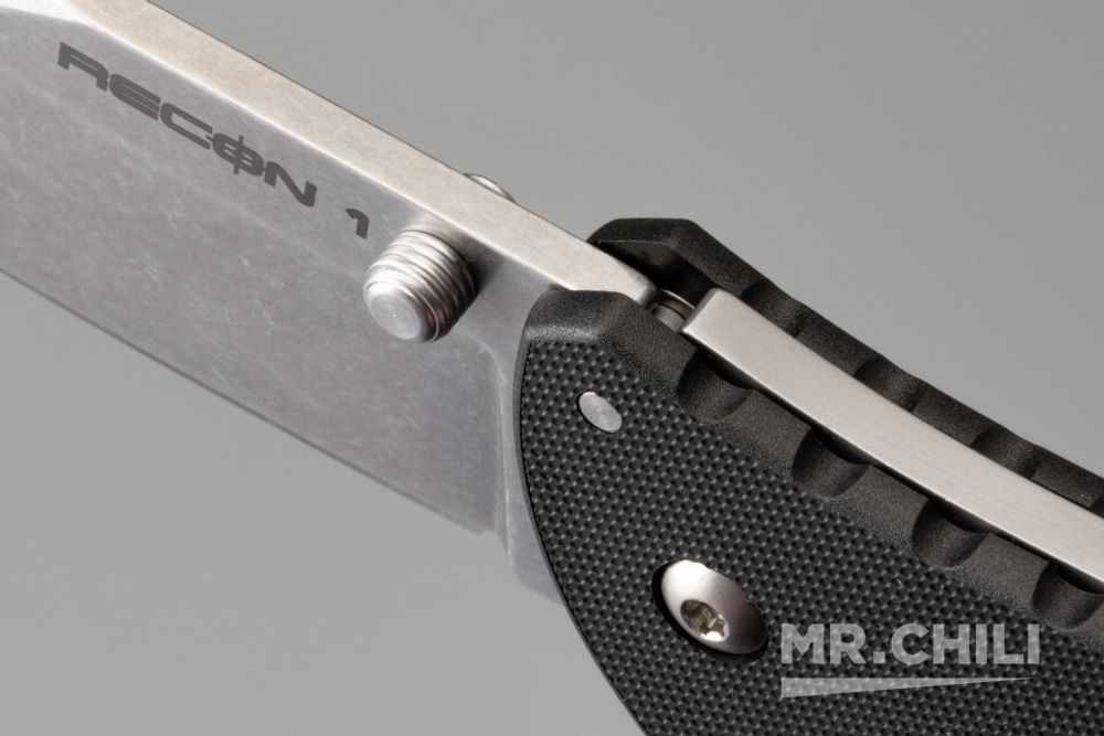 CS_27BAC Mini Recon 1 Clip Point - нож складной, рук-ть черн GRN, клинок AUS10A