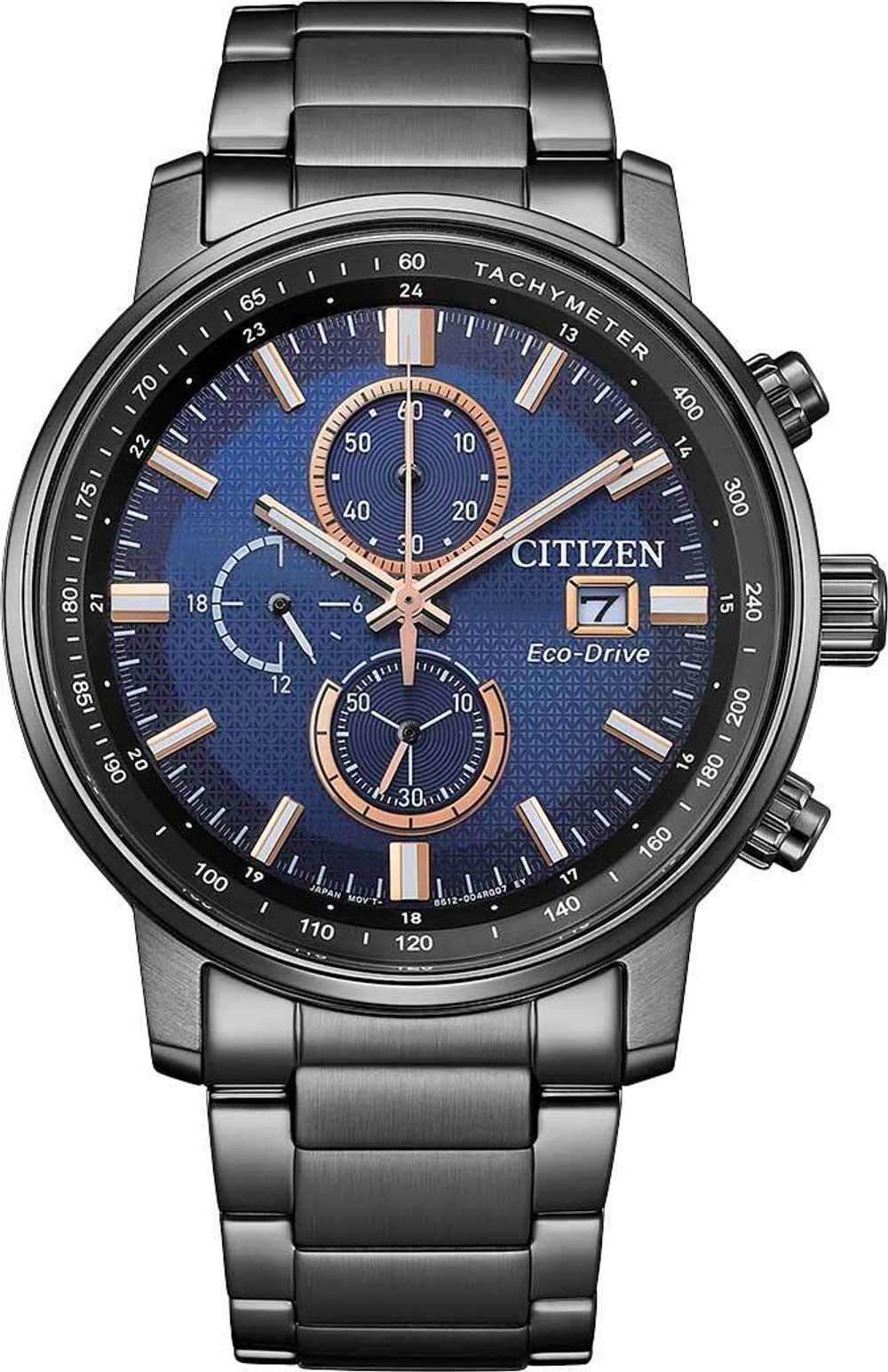 Японские наручные часы Citizen CA0845-83L с хронографом