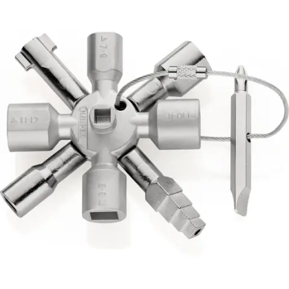 Ключ для шкафов TwinKey® 92 мм Knipex 00 11 01