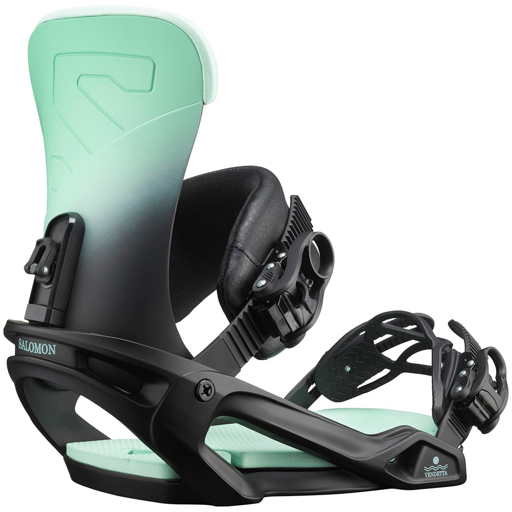 Крепления Salomon VENDETTA black/green
