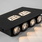Настенный светильник LED4U L7302-180 BK