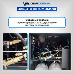 Установка для замены антифриза в системе охлаждения ОДА Сервис ODA-4010N