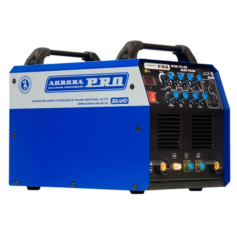 Аппарат аргонодуговой сварки TIG/MMA 200 А AuroraPRO INTER TIG 200 AC/DC PULSE MOSFET, 7310052