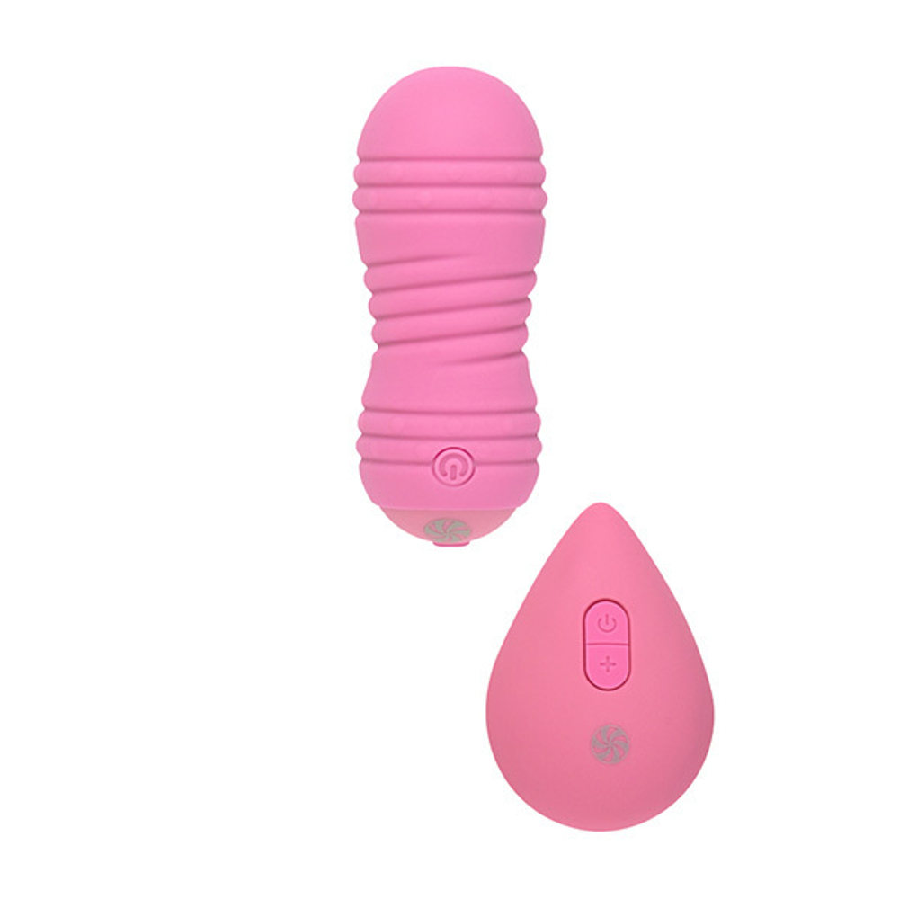 Виброшарики с циркуляцией на пульте управления Take it Easy Ray Pink 9021-10lola