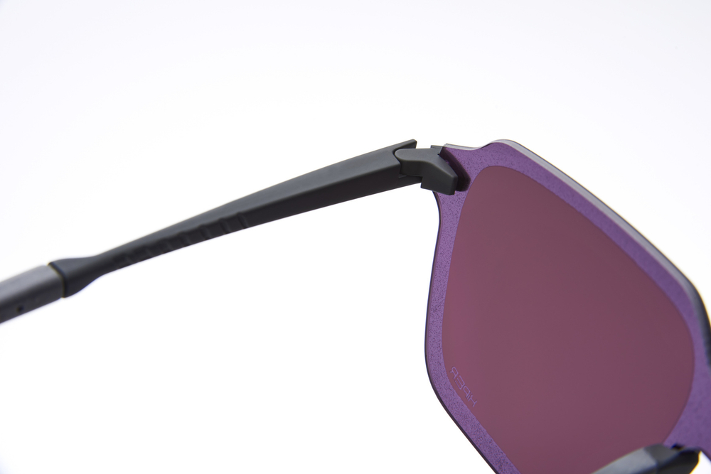 Спортивные очки 100% LEGERE TRAP Soft Tact Black - HiPER Blue Mirror Lens