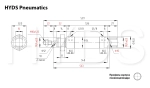 MA 32x450-S Пневмоцилиндр