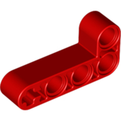 Lego Угловая балка 4х2 90° (красная) 4141270