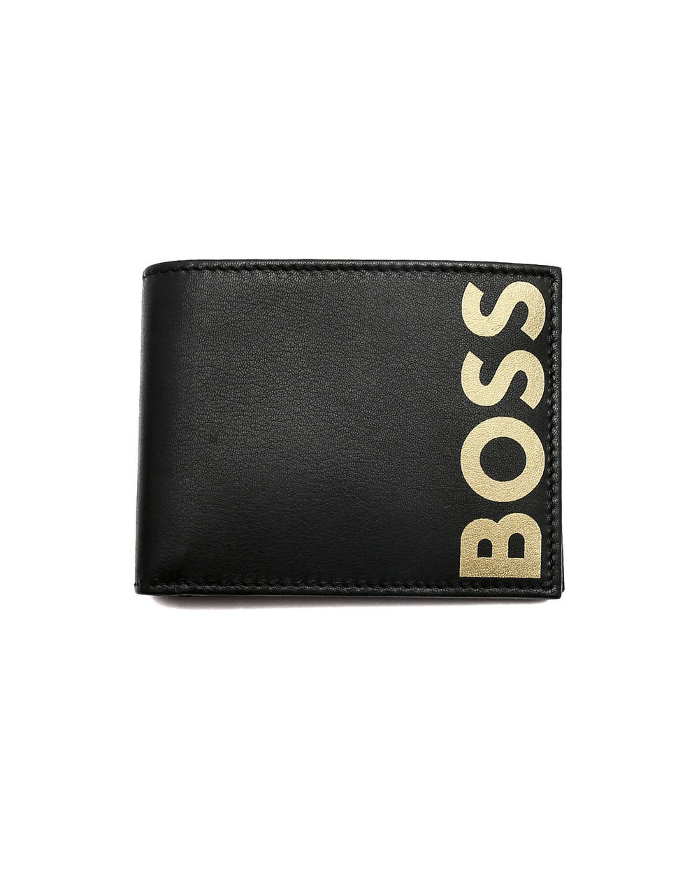 кожаный кошелек big bc_6 BOSS BLACK - черный(50470778)