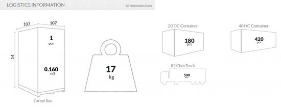 Стол пластиковый Sky Table Ø105