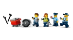 Конструктор LEGO City 60457 Изготовленный на заказ гараж для полицейской машины