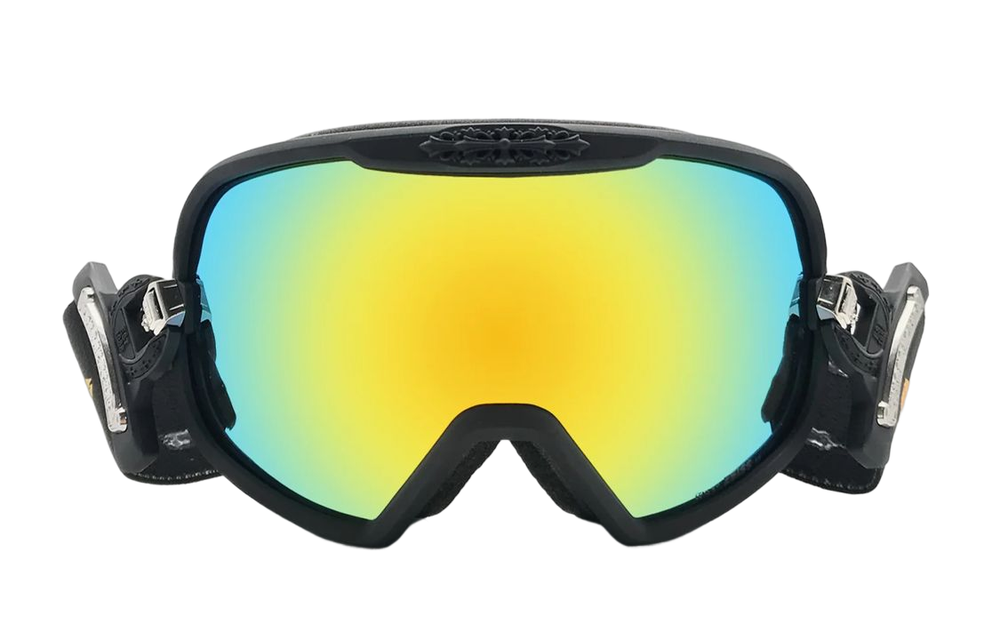 Chrome Hearts SILVER MORNING Sun Protection Unisex Ski Goggles