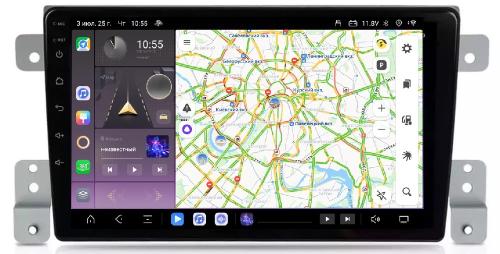 Магнитола для Suzuki Grand Vitara 2005-2016 - Kuberg OL-9624 QLed, Android 13, Быстрейшая, CarPlay, SIM-слот