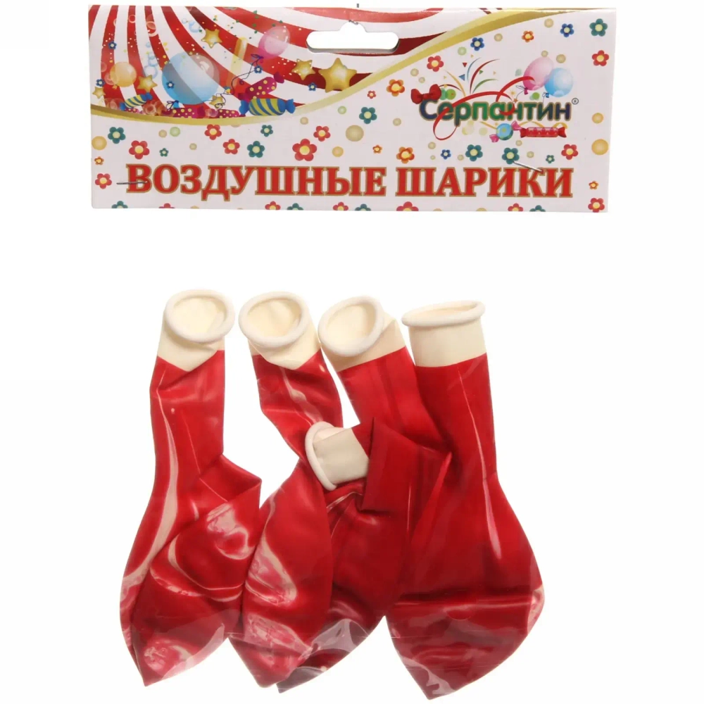 Воздушные шары «Мираж» 5шт 12»/30см розовый