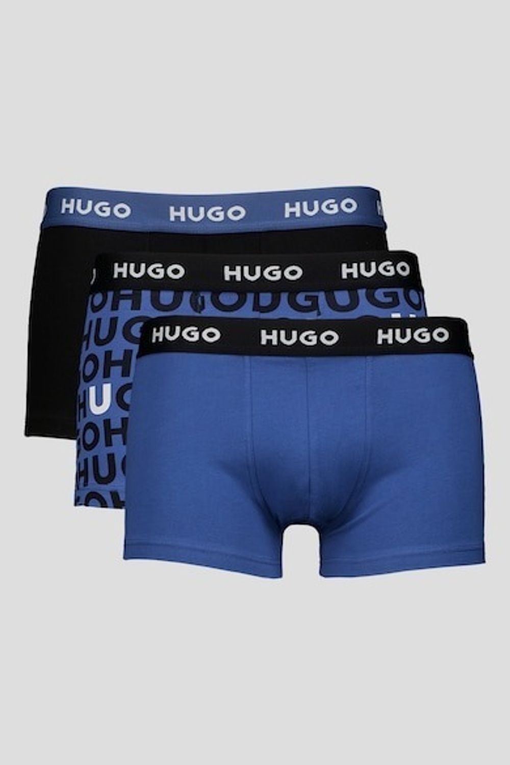 Трусы (набор 3 шт) мужские HUGO TRUNK TRIPLET DESIGN