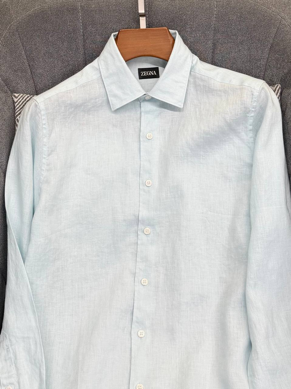 Льняная рубашка Zegna