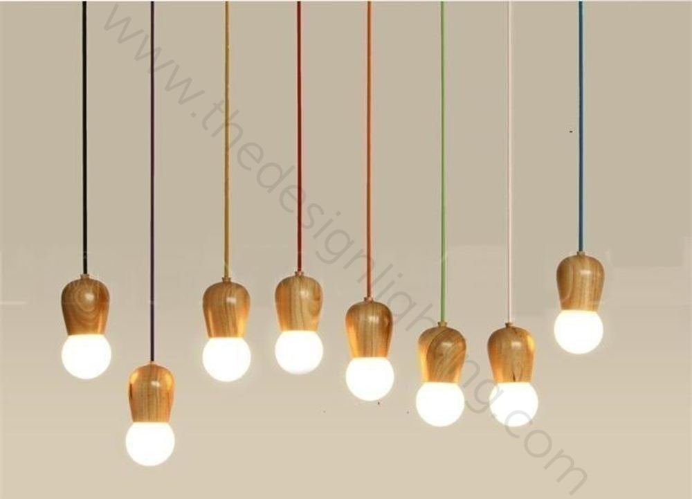 Pendant design lamp Ash  (Black)