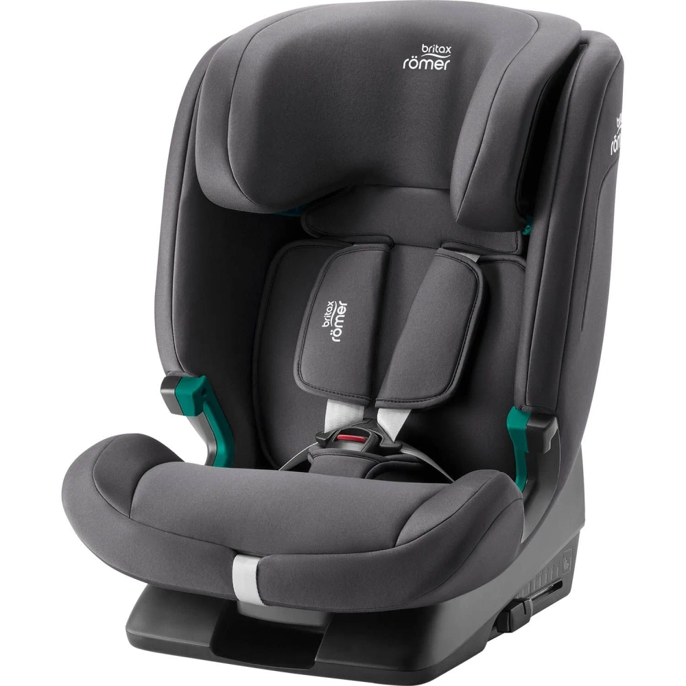 Автокресло 1/2/3 Britax Roemer EVOLVAFIX Midnight Grey, с 15 месяцев до 12 лет, (76 - 150 см), серый