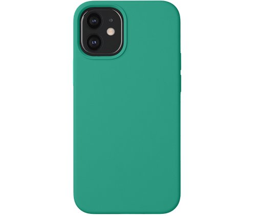 Чехол-накладка  i-Phone 12 Pro Max Silicone icase  №50 бледно-бирюзовая