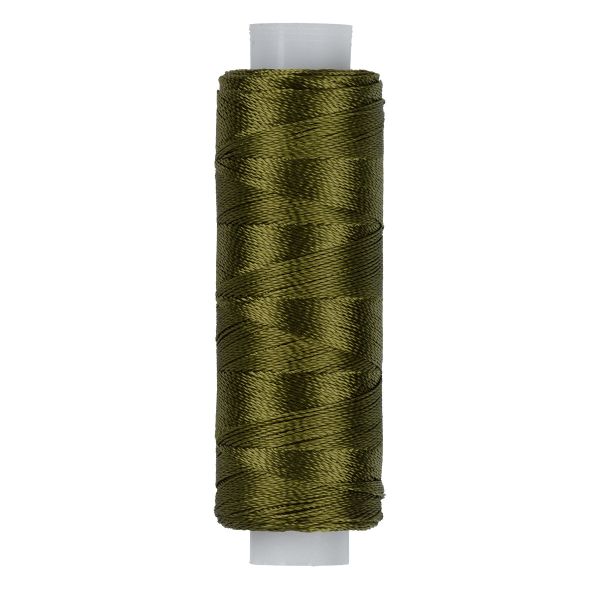 Нитки вышивальные Gamma V150/2, 10х200 ярдов, 3261 т.оливковый