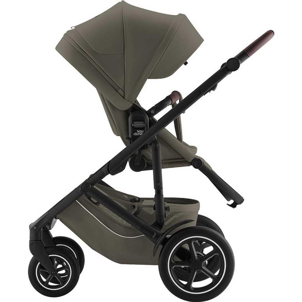 Коляска 3 в 1 Britax Roemer Smile 5Z LUX и автокресло Baby-Safe PRO Classic Deep Grey Urban Olive