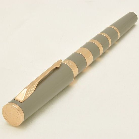Ручка-5й пишущий узел Parker Ingenuity S F503 Ring, цвет: Taupe & Metal PGT, стержень: Fblack, 1858538