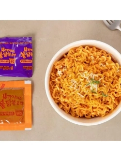 Лапша быстрого приготовления Samyang Buldak Quattro Cheese