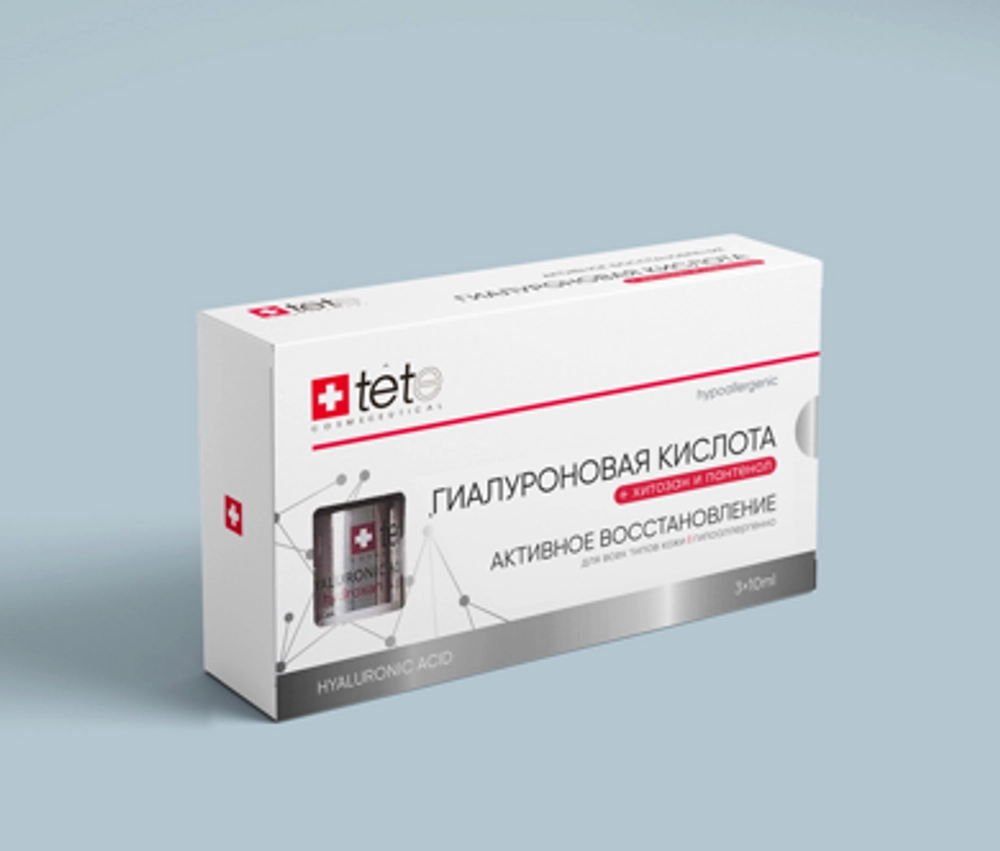 Гиалуроновая кислота + Хитозан /TETe Hyaluronic acid & Hydroxan 3*10 ml