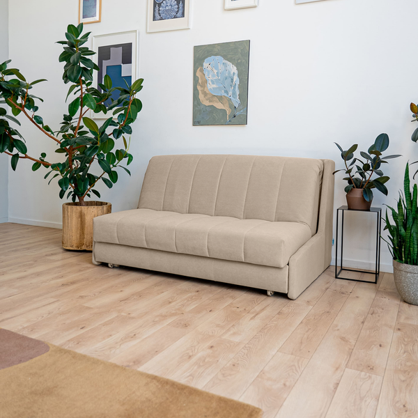 РИЧМОНД Складная кровать светло-бежевая, 200
