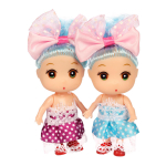 Игрушечный дом для куклы с мебелью и фигурками коробка 666-220A