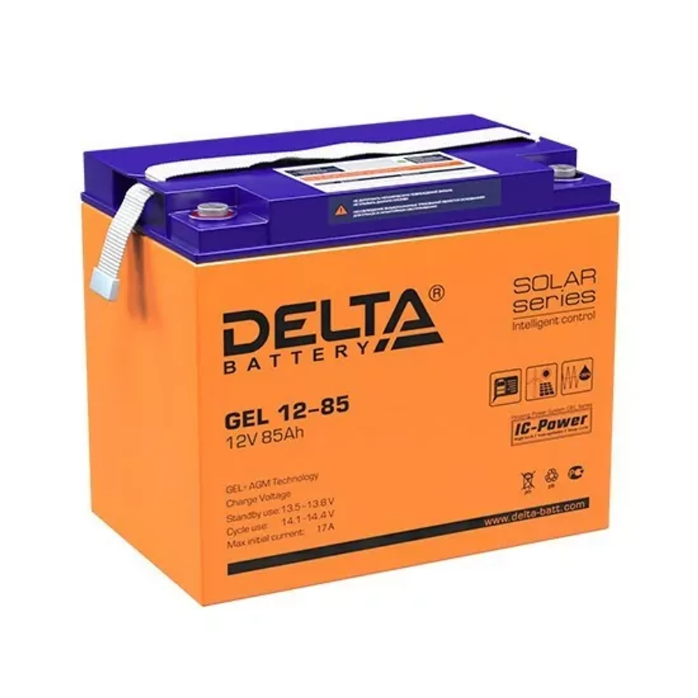 Аккумуляторная батарея Delta GEL 12-85