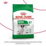 Royal Canin Mini Adult 8+ Мини Эдалт Корм сухой для взрослых собак мелких пород старше 8 лет 2кг