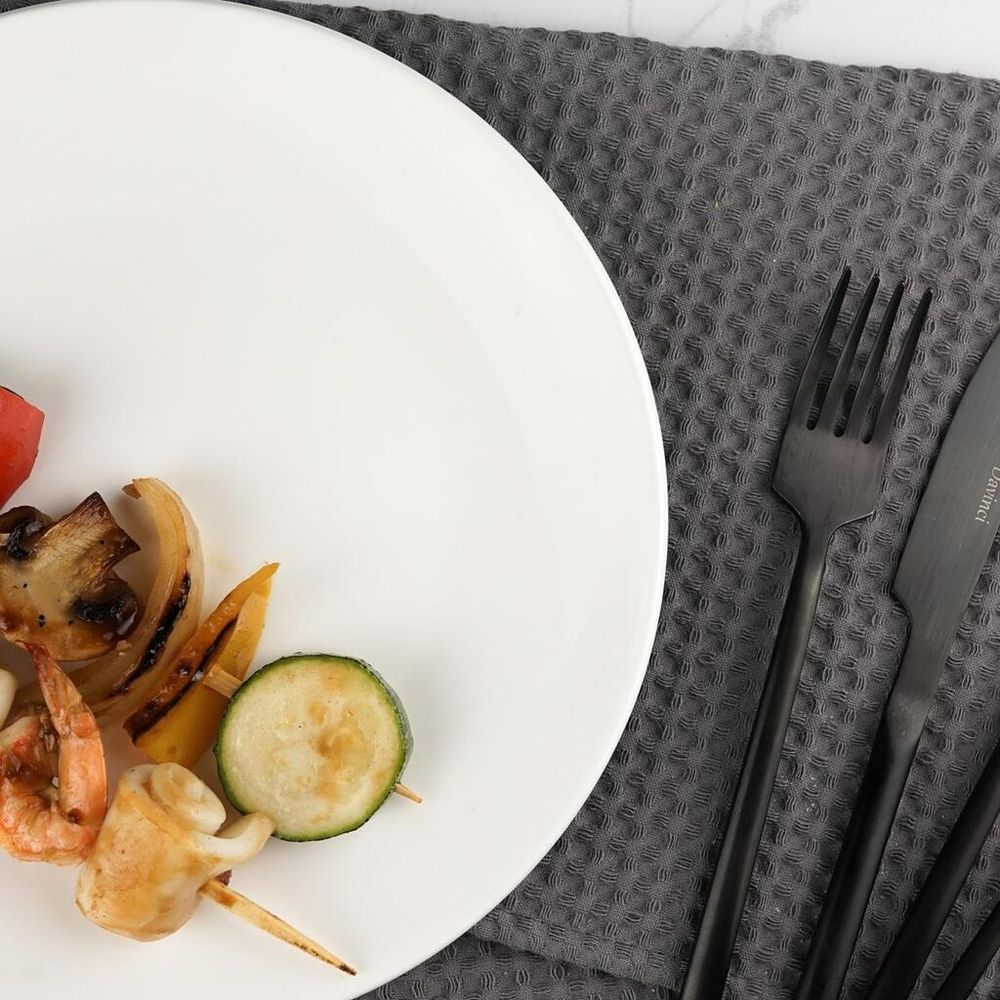 Тарелка d 23 см h2 см без борта белая фарфор P.L. Proff Cuisine [6]