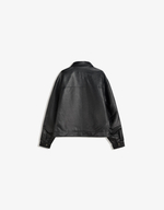 Мужская куртка boxy fit из искусственной кожи, арт. 6781/677 - BERSHKA