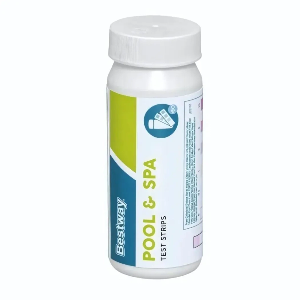 Тестер для воды 3 в 1: свободный хлор,кислотность (pH),щелочность 50 шт. Bestway (58142)