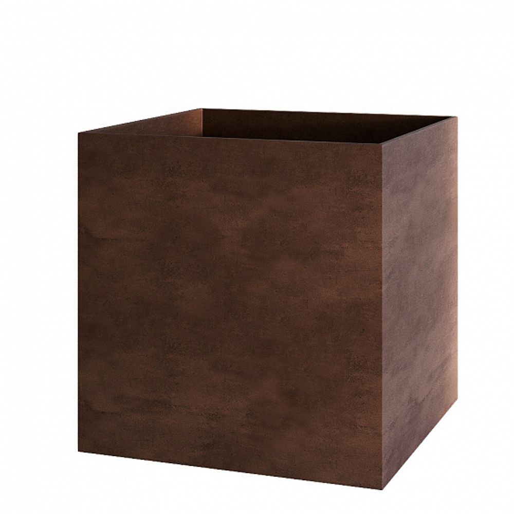 Кашпо CUBE COFFEE 90x90x90