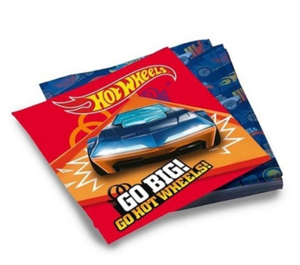 Салфетки "Машина Hot Wheels" 20 шт