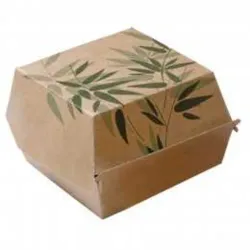Коробка Feel Green для бургера, 17*17*8 см, картон, 50 шт/уп, Garcia de PouИспания