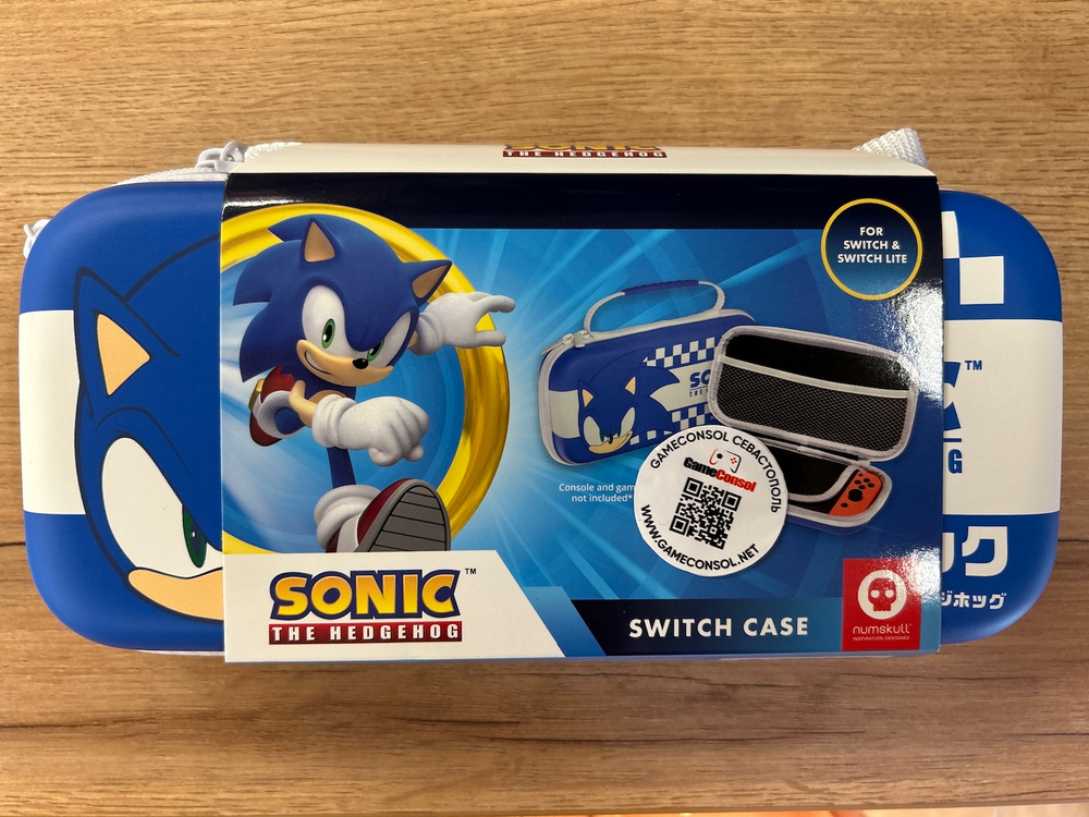 Чехол Nintendo Switch (OLED модель) Sonic the Hedgehog