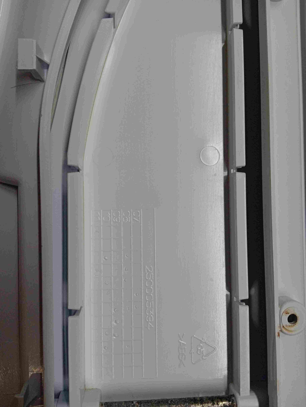 CAWD129 кт283 Лицевая панель для стиральной машины Hotpoint-Ariston CAWD129 б/у
