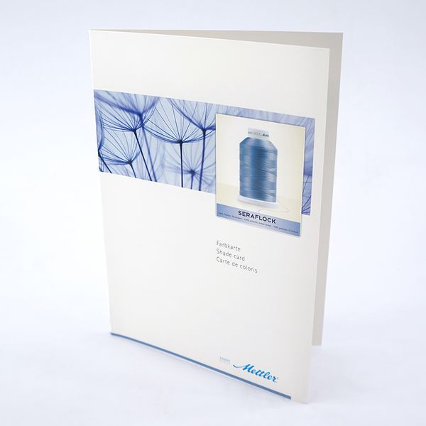 _00_ Карта цветов ниток: Карта цветов нитей Mettler Amann Seraflock A4